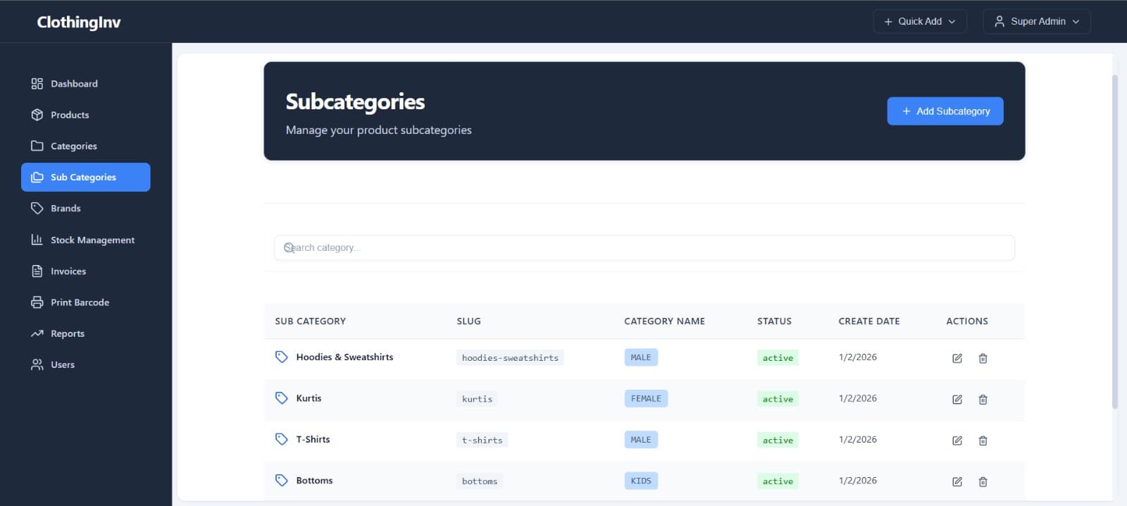 Blurred background for InvenTrack Pro — Inventory Management Platform Module 5