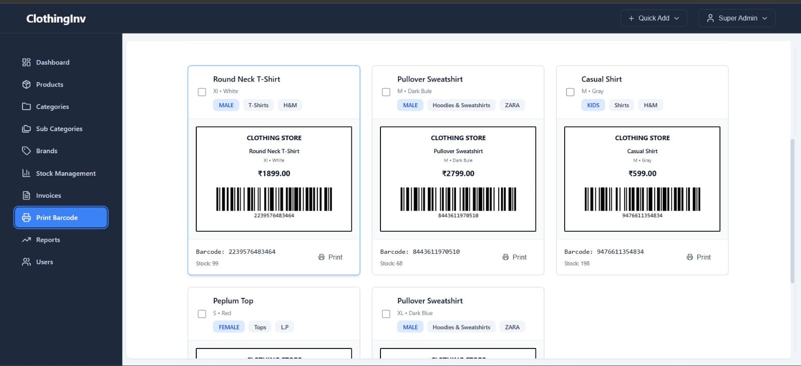 Blurred background for InvenTrack Pro — Inventory Management Platform Module 4
